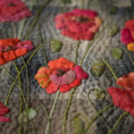 Poppies on the brick - particolare 1